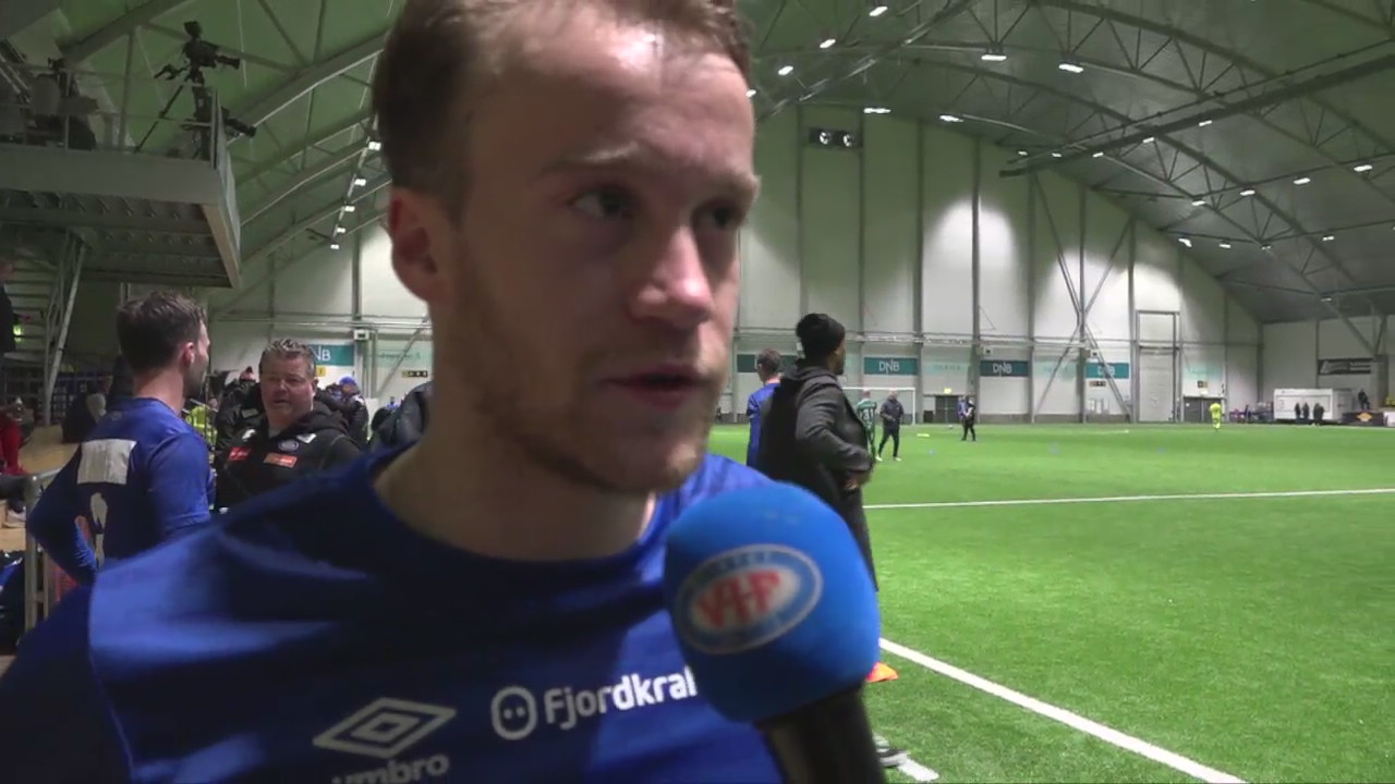 - Godt å få de første minuttene